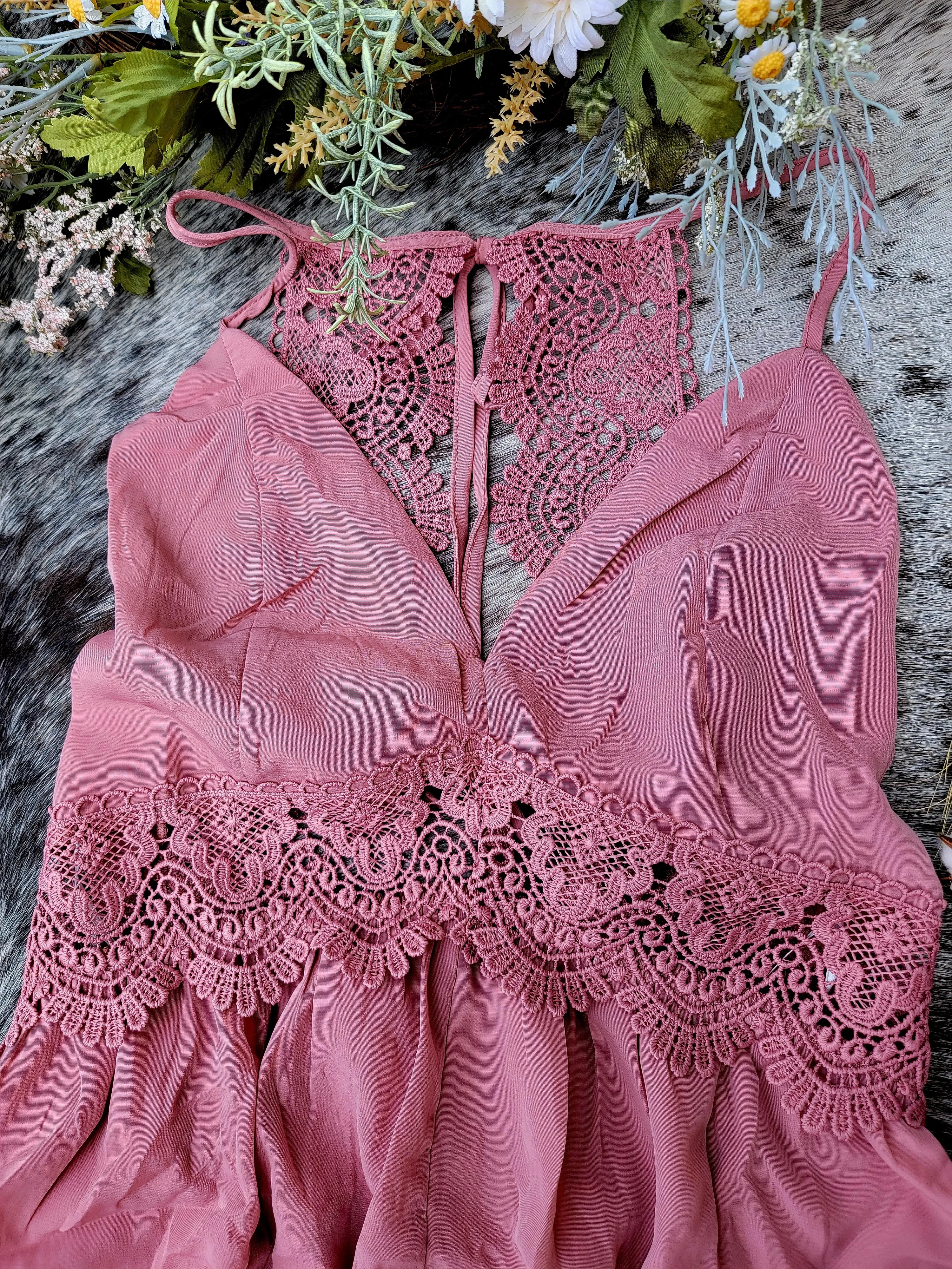 Amy Romper (Mauve)