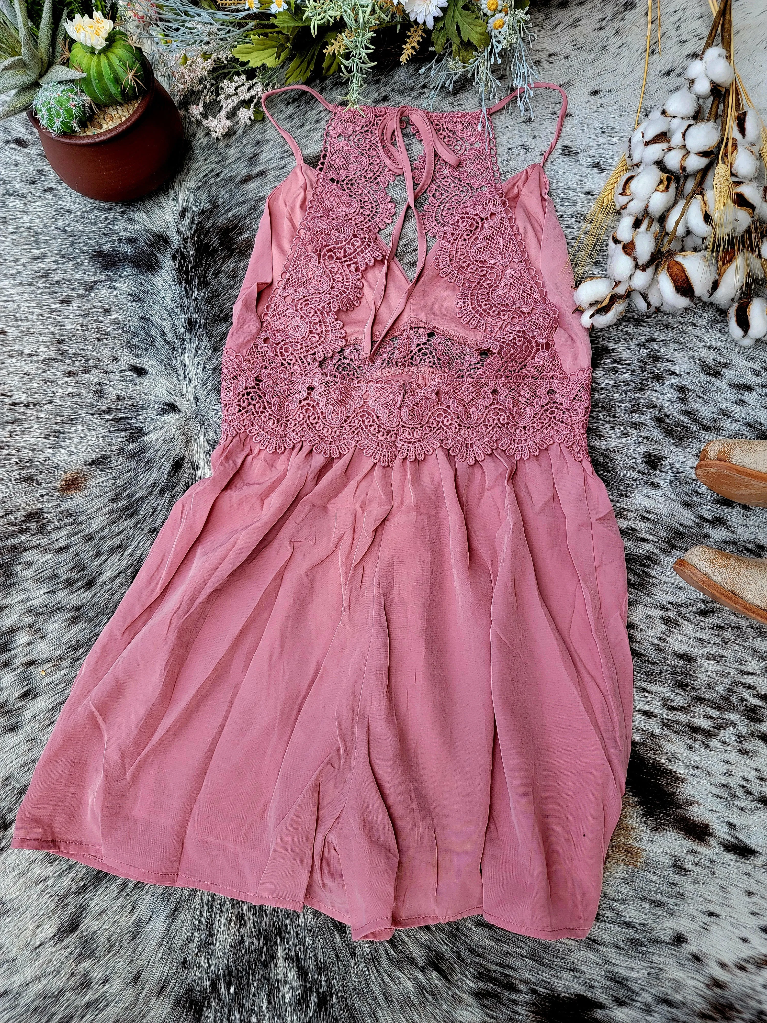 Amy Romper (Mauve)
