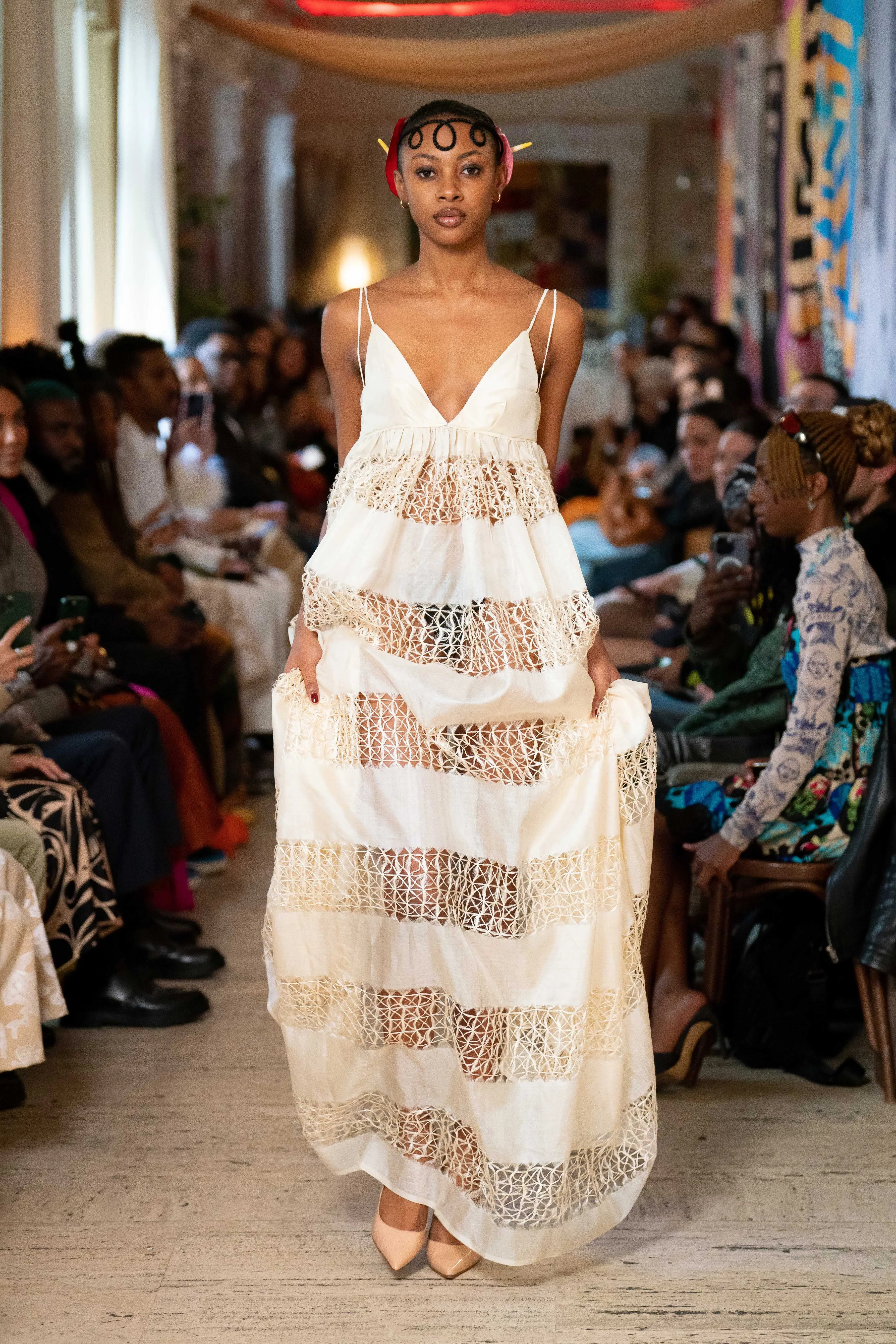 Anancy Paneled Dress