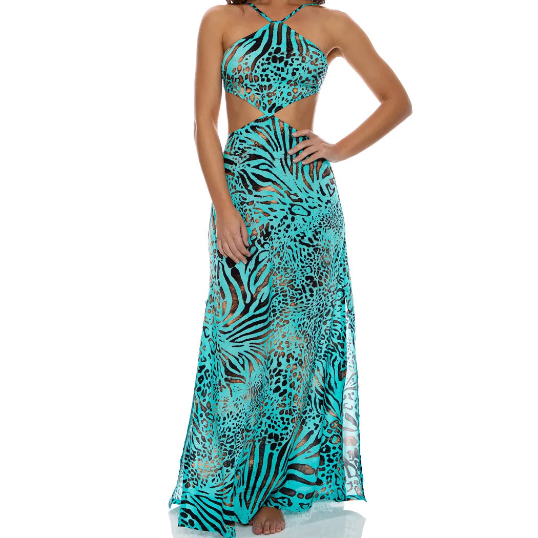 ANIMALE - Cut Out Long Dress