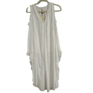 Anthropologie RAGA Nightgown with lace trim and short lining NWT Size S (M)