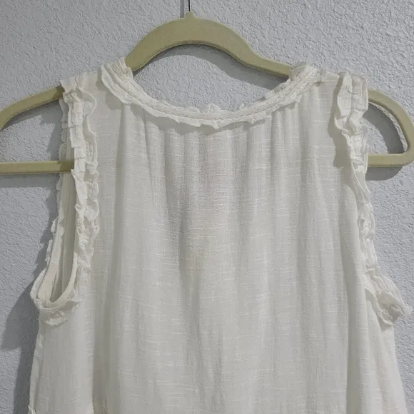 Anthropologie RAGA Nightgown with lace trim and short lining NWT Size S (M)