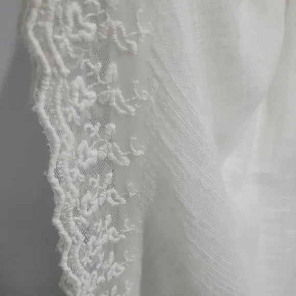 Anthropologie RAGA Nightgown with lace trim and short lining NWT Size S (M)