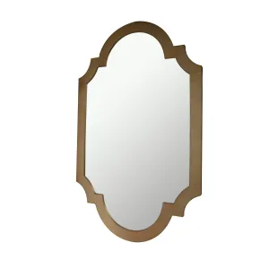Antique Gold Chippendale Mirror