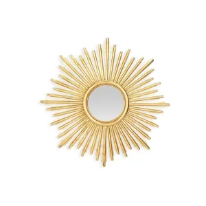 Antique Gold Sunburst Mirror