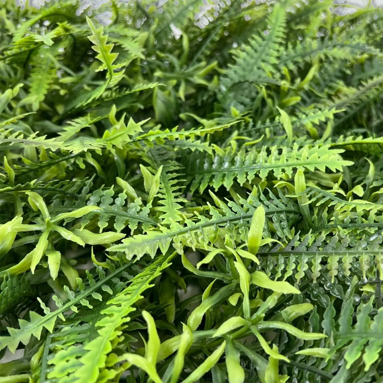 Artificial Fern Plant Tiles - 18"x24"