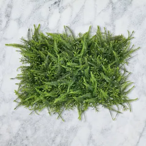 Artificial Fern Plant Tiles - 18"x24"