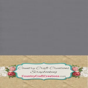 Artisan Cardstock - Linen Grey - 12x12 SINGLE Sheets