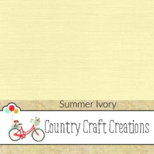 Artisan Cardstock - Linen Summer Ivory -12x 12 SINGLE Sheet