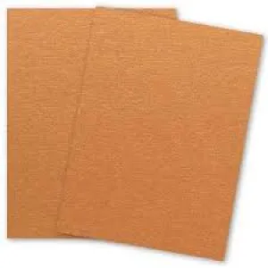 Artisan Cardstock - Metallic Copper Penny - 8 1/2x11 Single Sheet