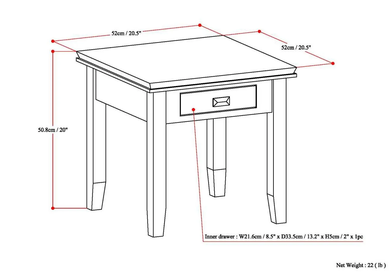 Artisan End Table