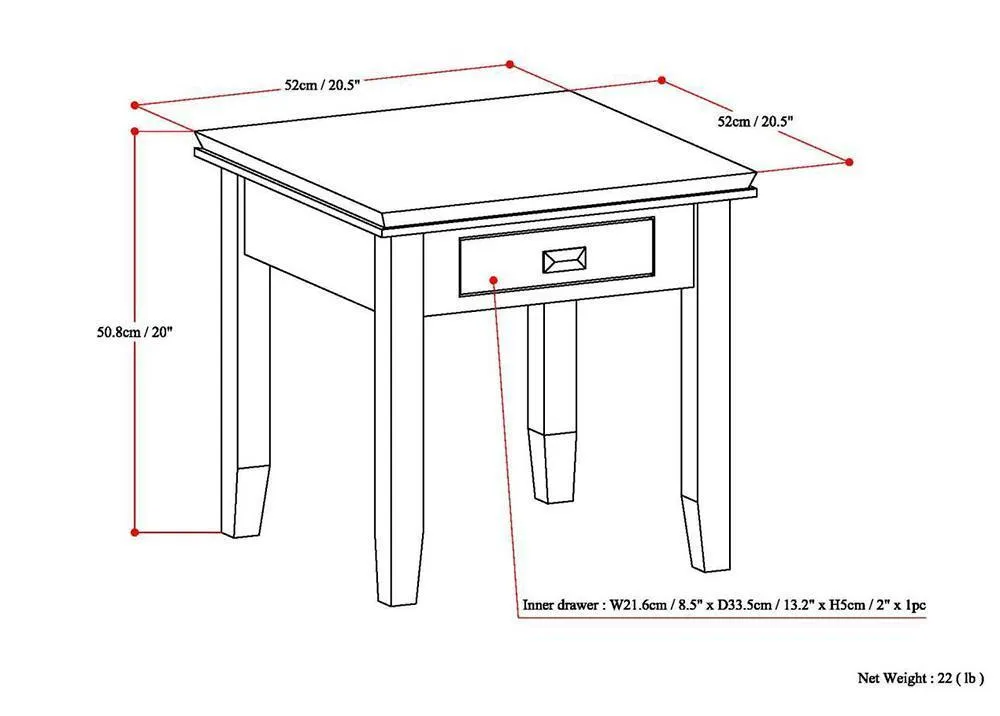 Artisan End Table