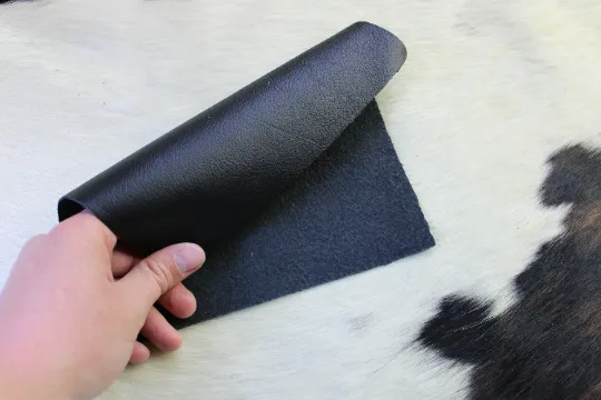 Assorted Cowhide Leather Pre Cut Pieces | 12"x12" & 11"x9" inch Precuts Sheets for Crafts