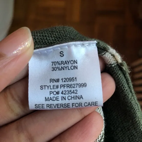 Asymmetrical Striped cardigan sweater