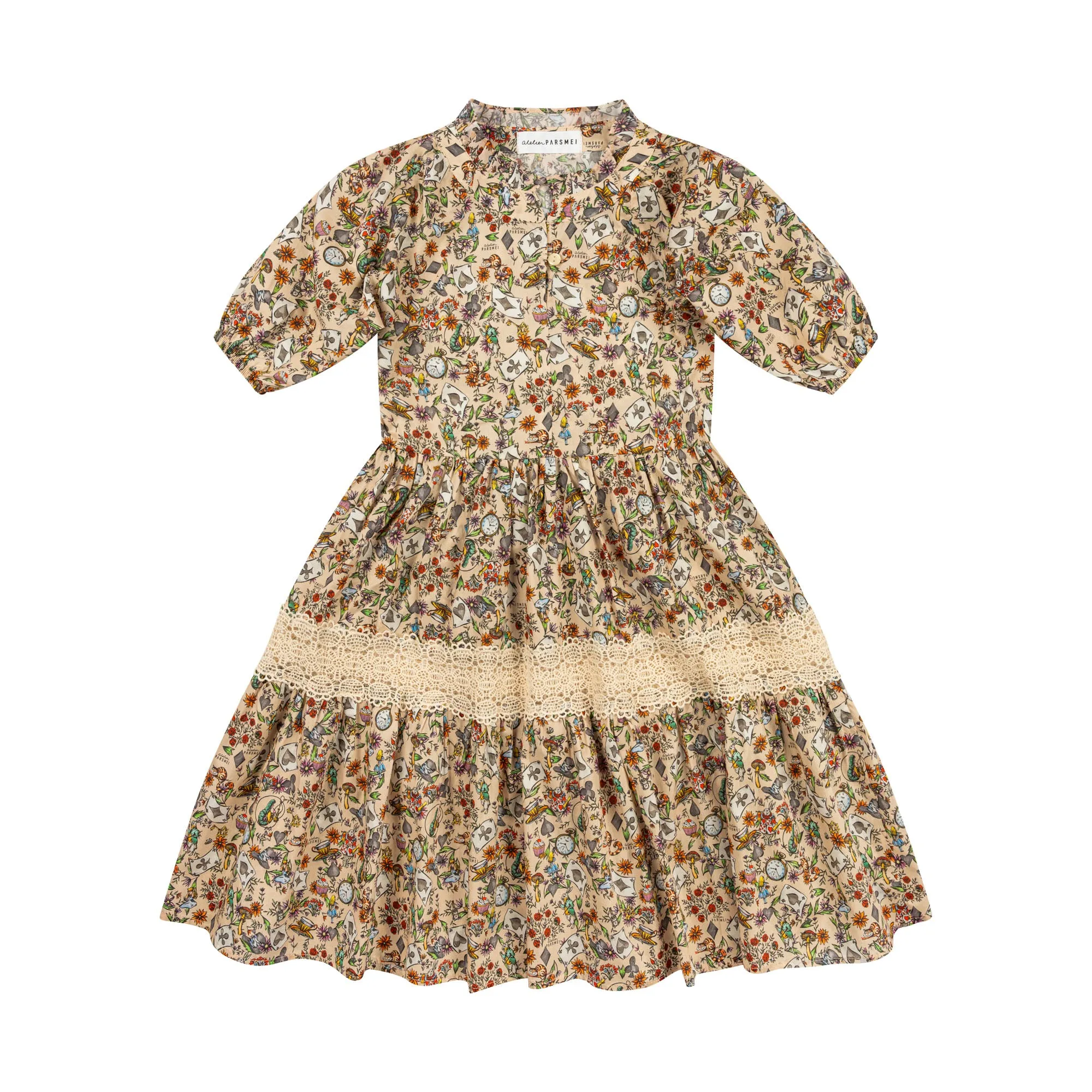 Atelier Parsmei Paneled Mix & Match Dress