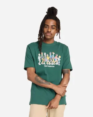 Athletics Relaxed Archive Walk T-Shirt - Nightwatch Green