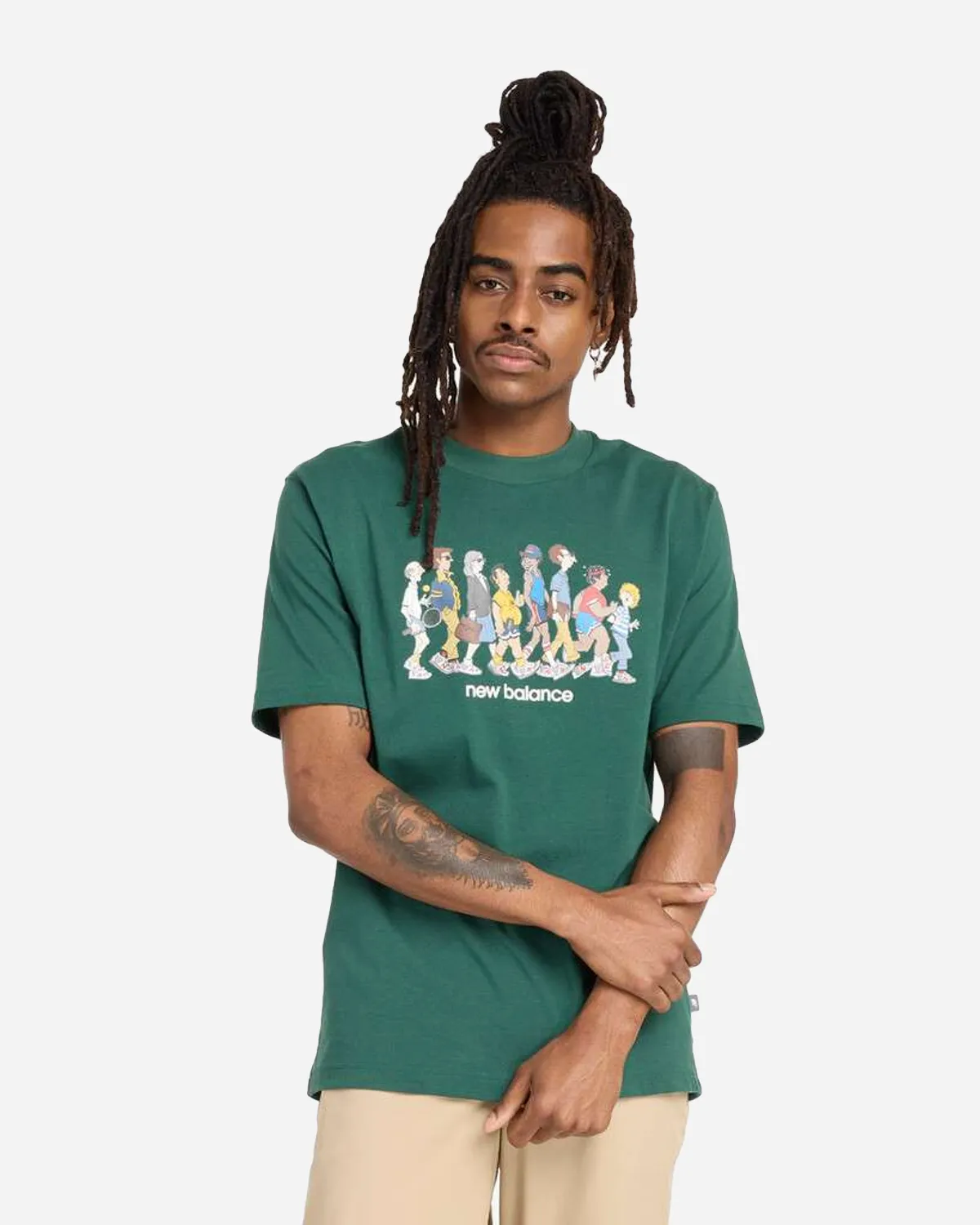 Athletics Relaxed Archive Walk T-Shirt - Nightwatch Green