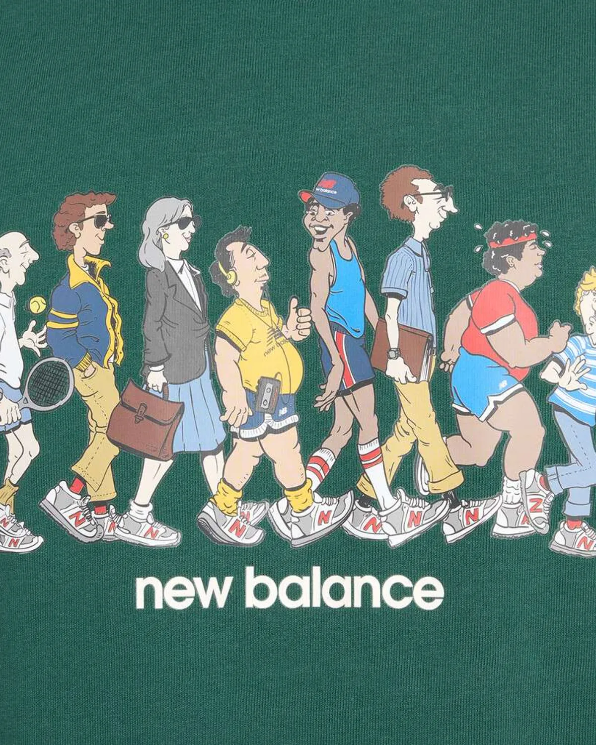 Athletics Relaxed Archive Walk T-Shirt - Nightwatch Green