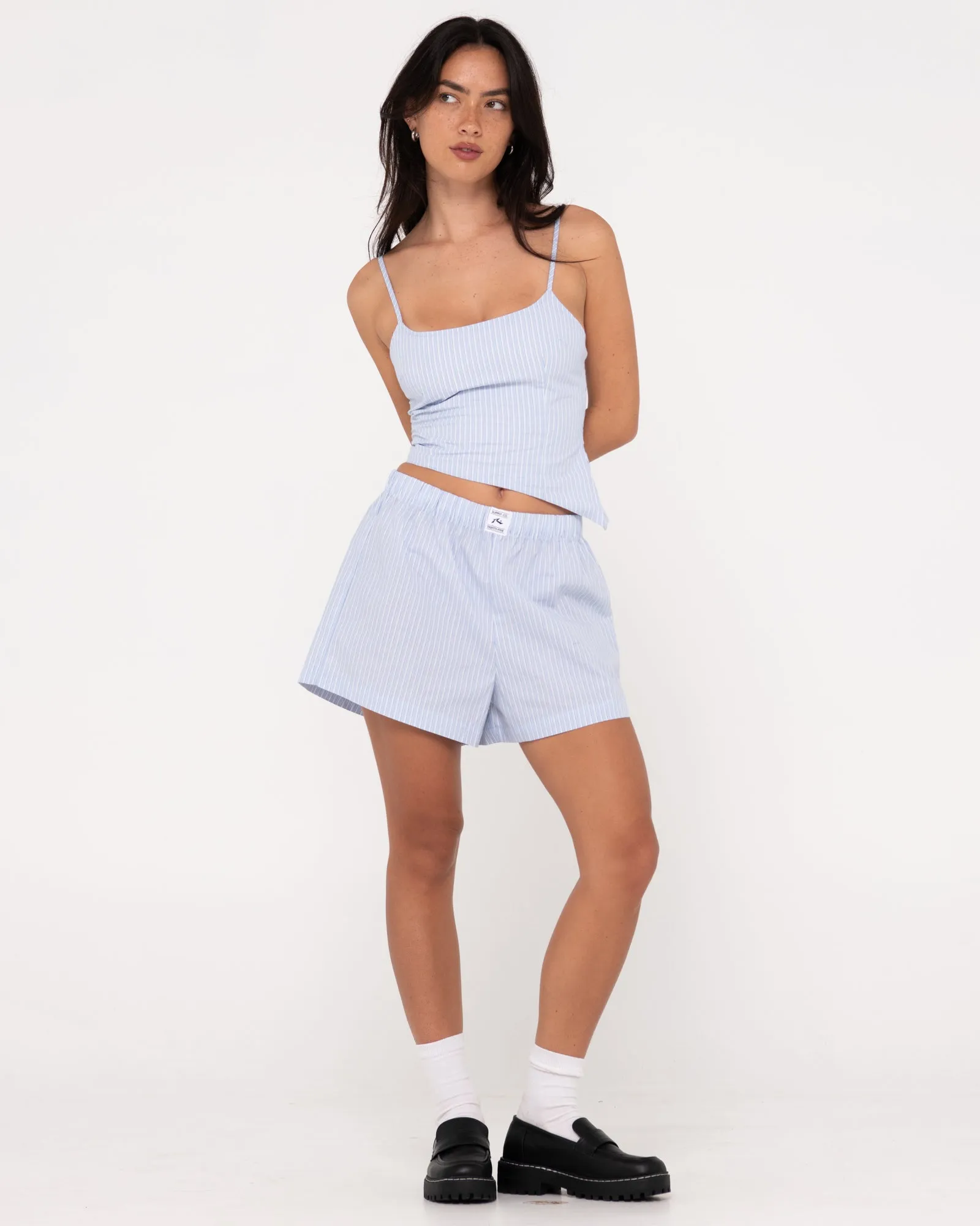 Ava Stripe Lounge Boxer Short