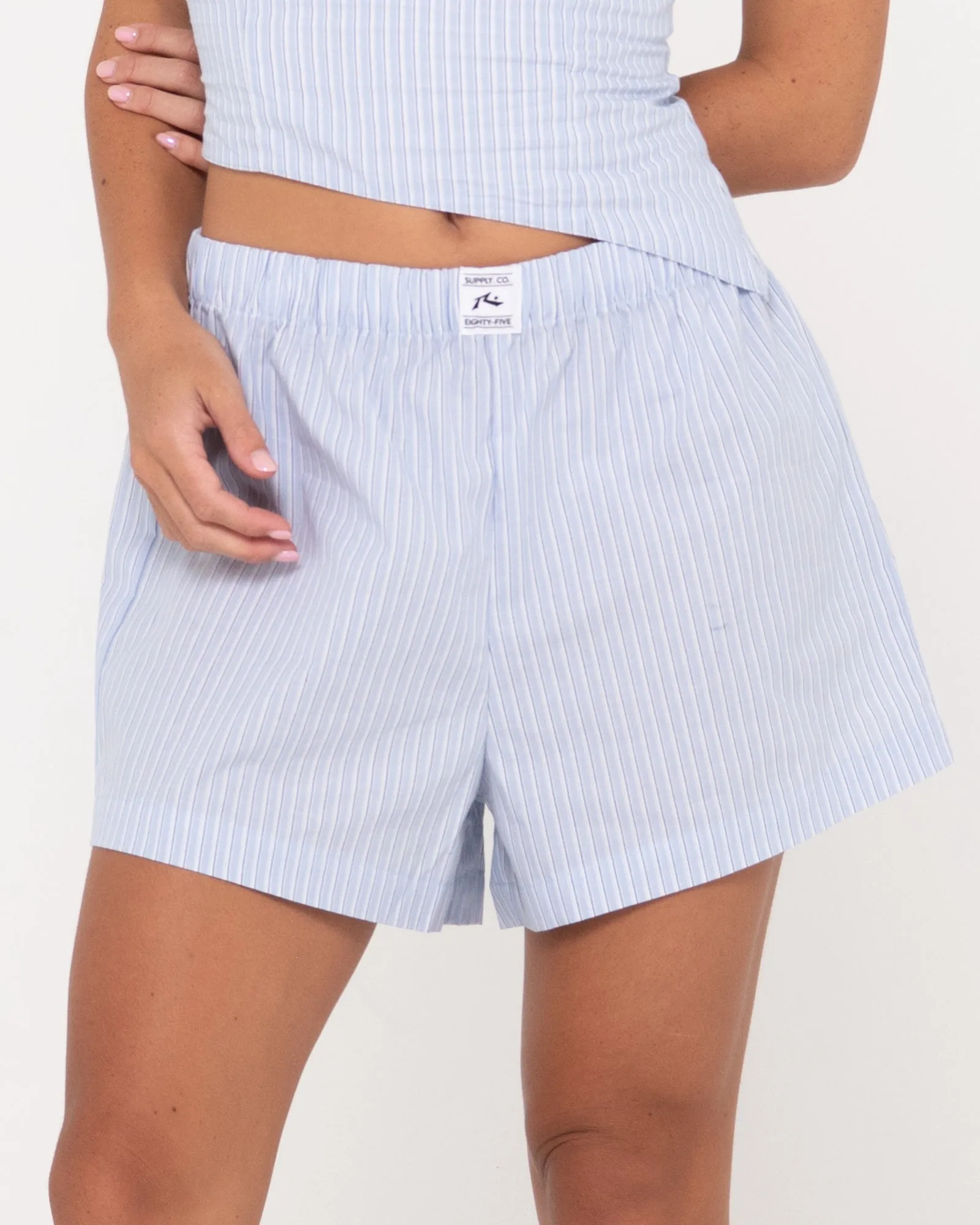 Ava Stripe Lounge Boxer Short