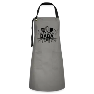Baba Artisan Apron - Gray