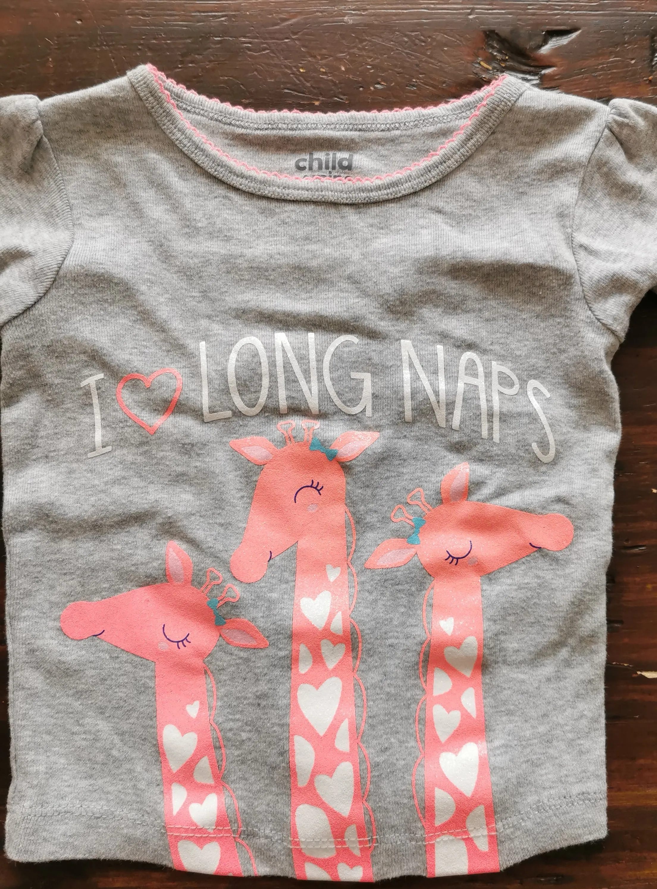 BABY GIRL SIZE 6/9 MONTHS - CARTER'S Matching 2 Piece Outfit EUC B38