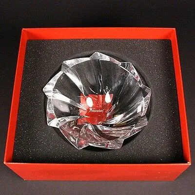 BACCARAT "OBJECTIF" decorative bowl