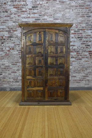 Barn Wood Armoire - Latch Hardware AR-005