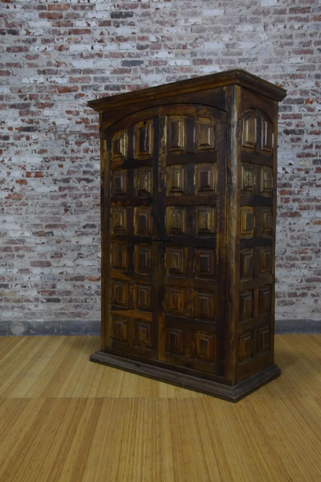 Barn Wood Armoire - Latch Hardware AR-005