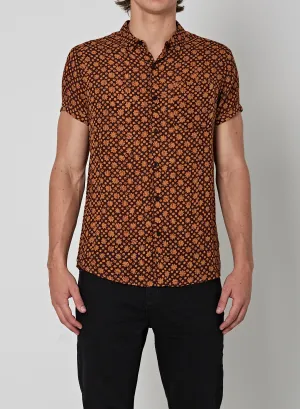 Beach Boy Shirt Sun Flare Old Gold