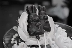 Belgian Easter Bunny Lolipops