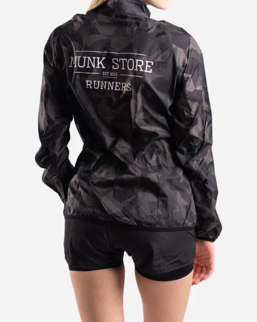 Black Camo Windshield Jacket - Black Camo