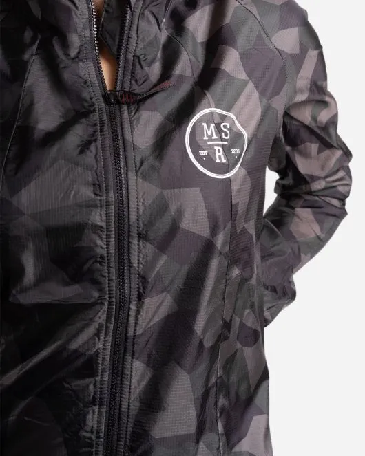 Black Camo Windshield Jacket - Black Camo