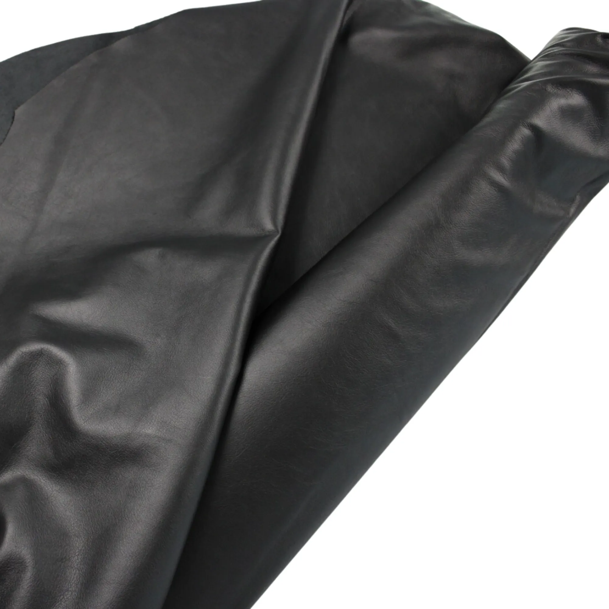 Black Cowhide LEATHER PRE CUT Pieces | 12"x12" Precuts Sheets for Crafts