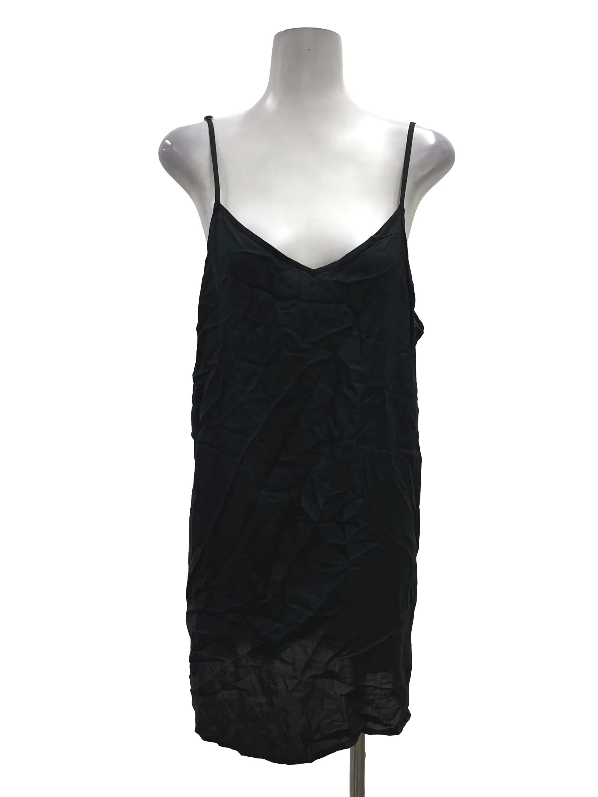 Black Loose Spag Dress