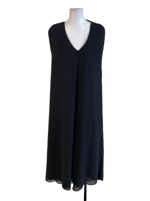 Black Sleeveless Loose Dress
