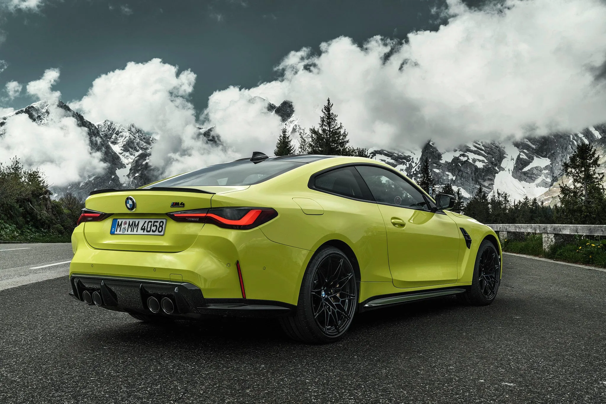 BMW G82 M4 Competition Trunk Emblem