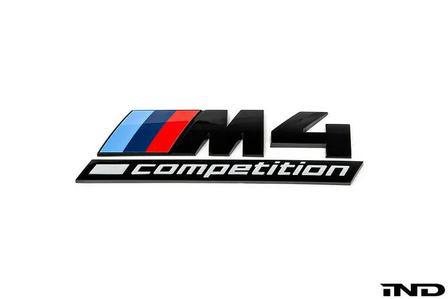 BMW G82 M4 Competition Trunk Emblem