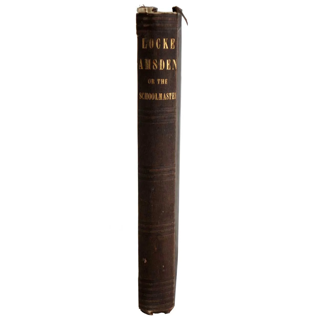 Book: Locke Amsden, or The Schoolmaster: A Tale by Daniel Pierce Thompson