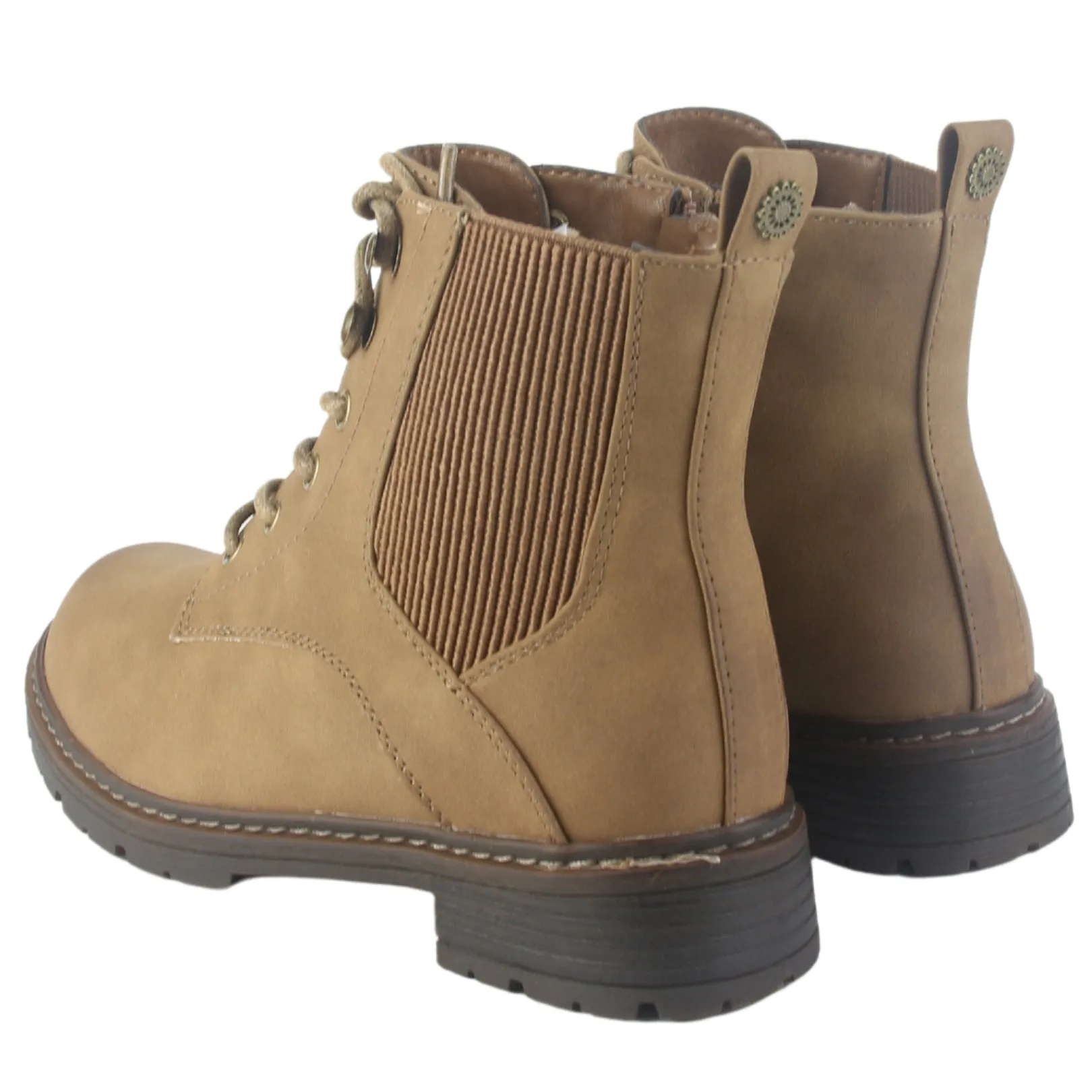 Botin Chalada Mujer Andy-3 Camel Casual
