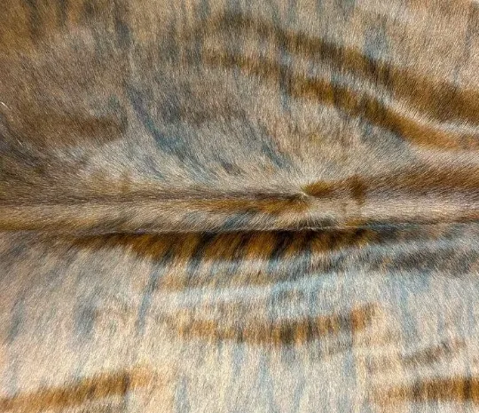 Brindle  Cowhide PRE CUT Pieces | 12"x12", 12"x18", 12"x24" Precuts Sheets