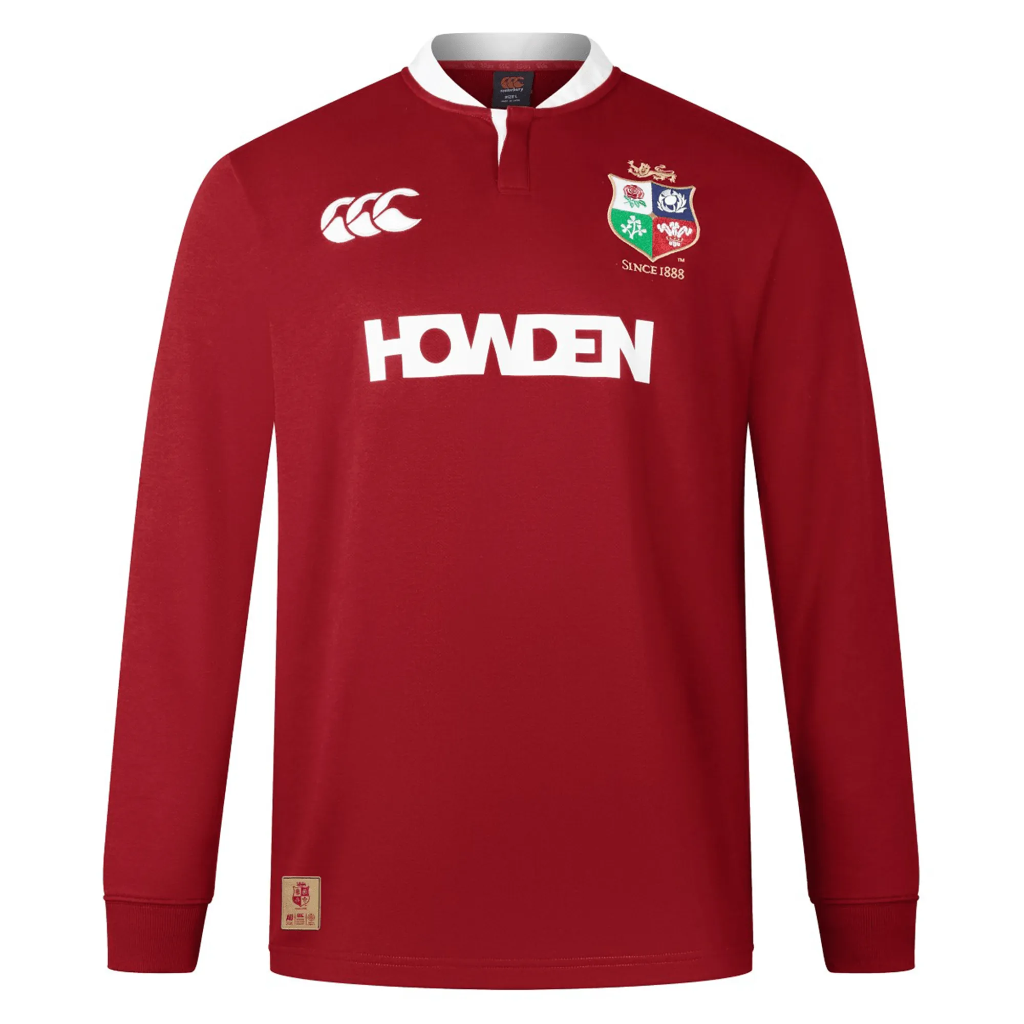 British & Irish Lions 2025 Long Sleeve Classic Jersey by Canterbury