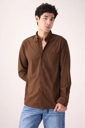 Brown Casual Shirt
