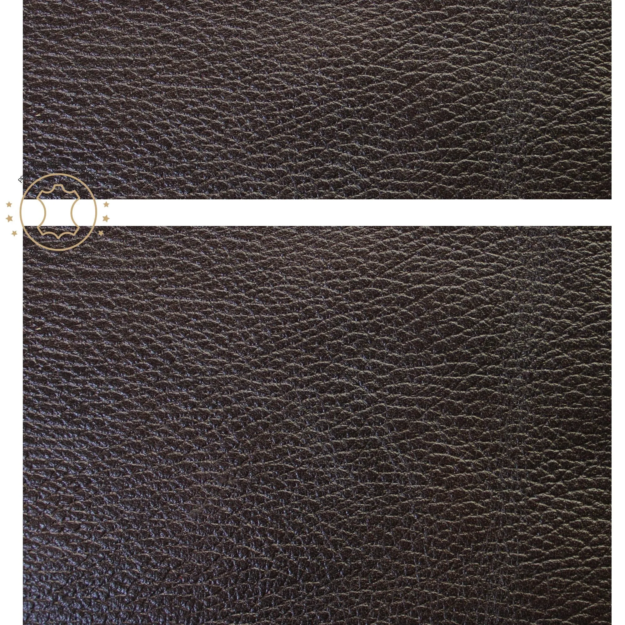 Brown Cowhide LEATHER PRE CUT Pieces | 12"x12" Precuts Sheets for Crafts