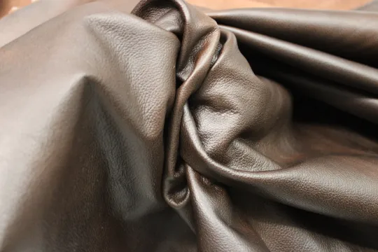 Brown West Chocolate Cowhide leather PRE CUT Pieces | 12"x12", 12"x18", 12"x24" Precuts Sheets for Crafts