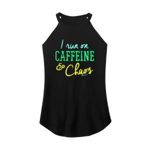 Caffeine Chaos Rocker Tank Top