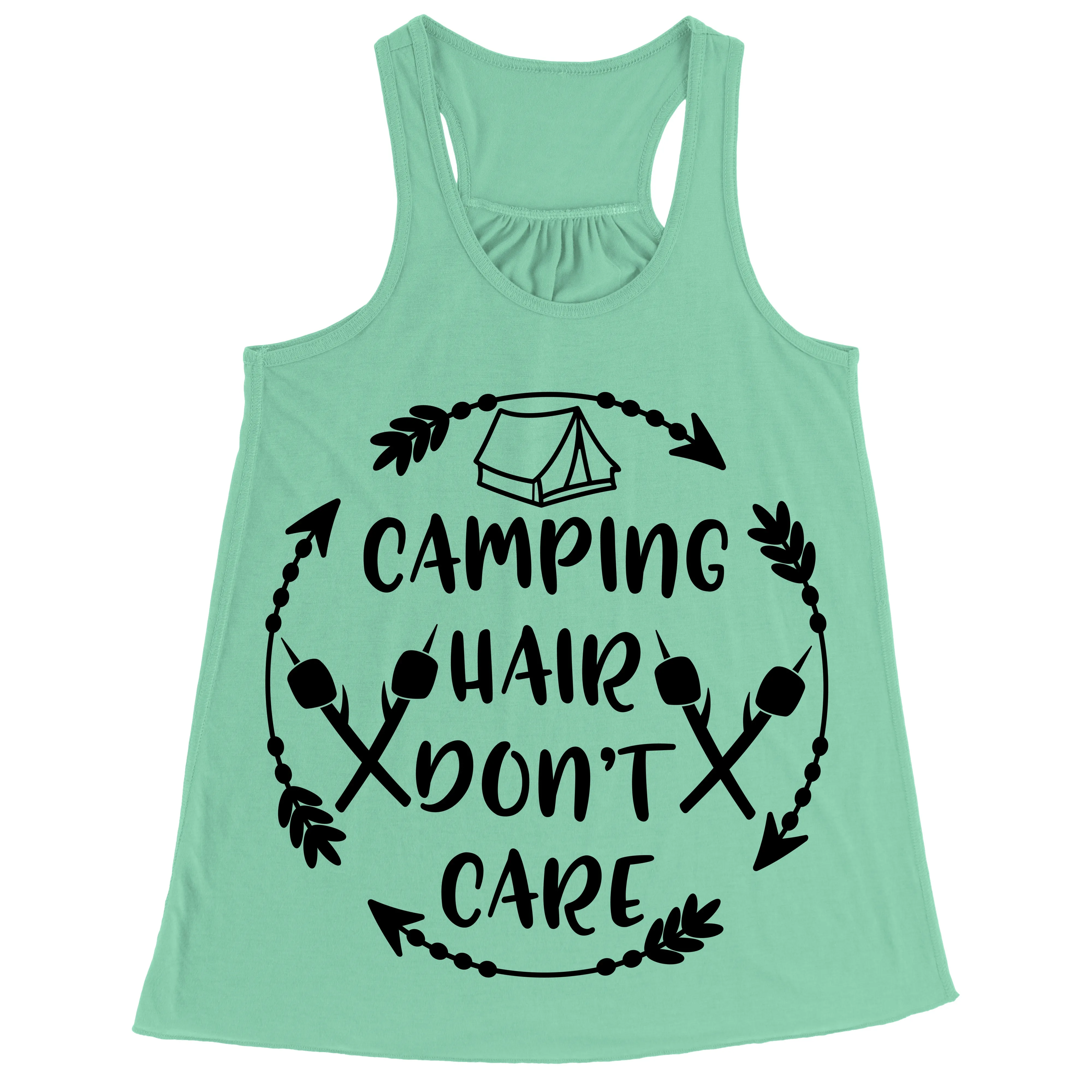 Camphair don't care flowy racerback