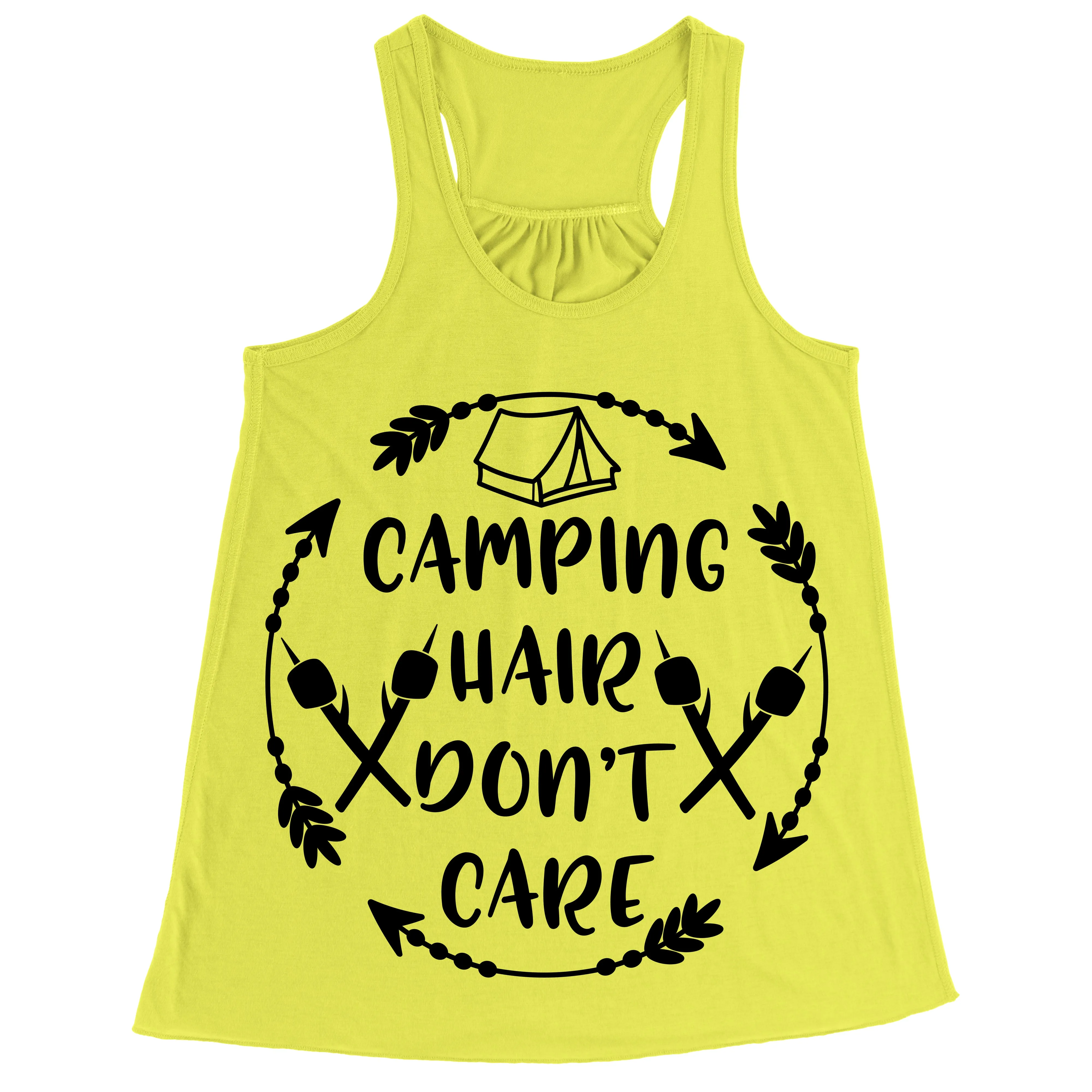 Camphair don't care flowy racerback