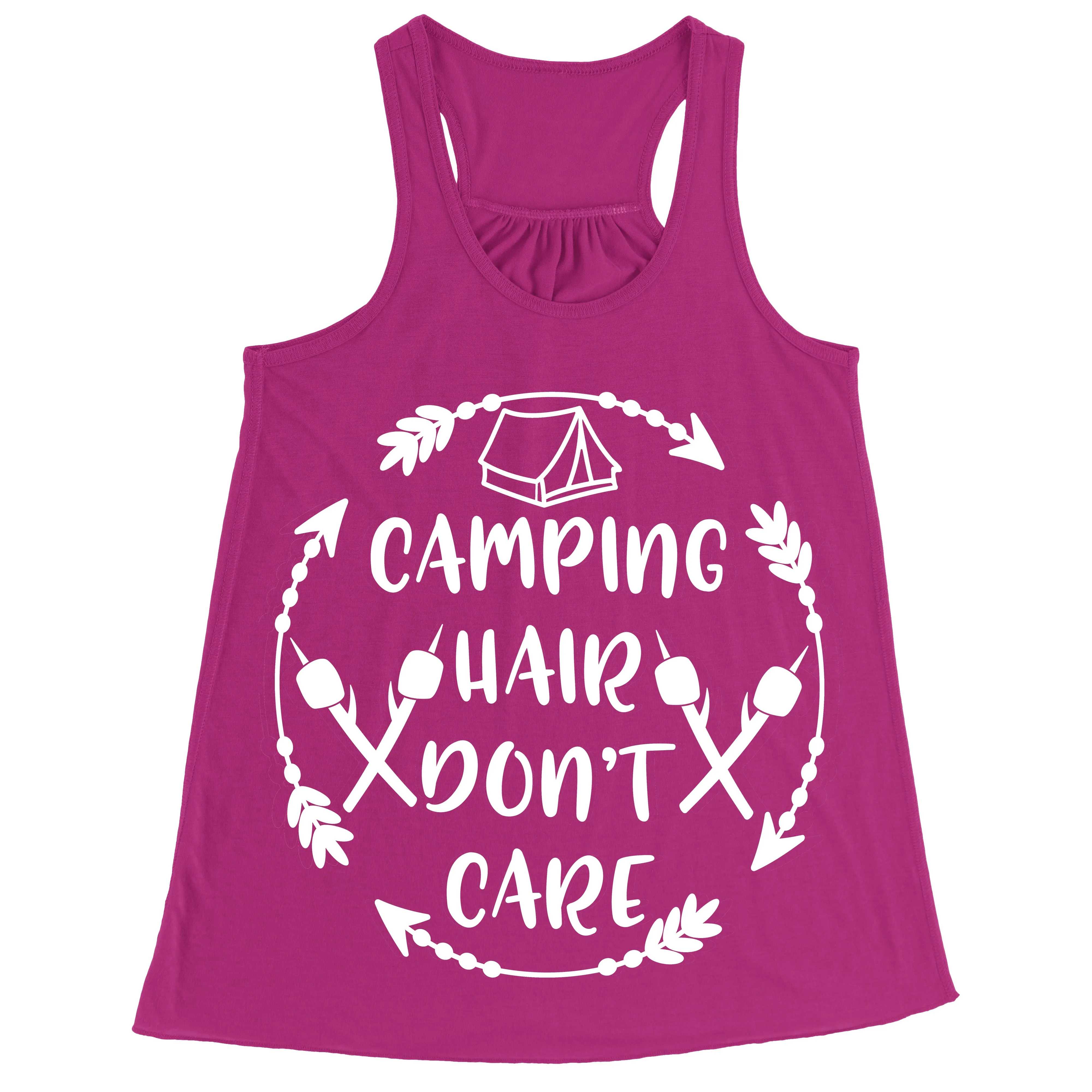 Camphair don't care flowy racerback