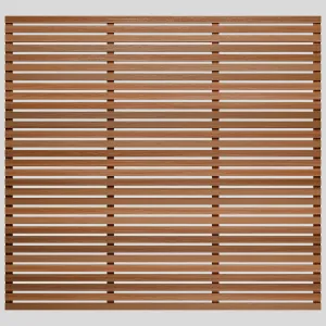 Canadian Cedar Slatted Fence Panels